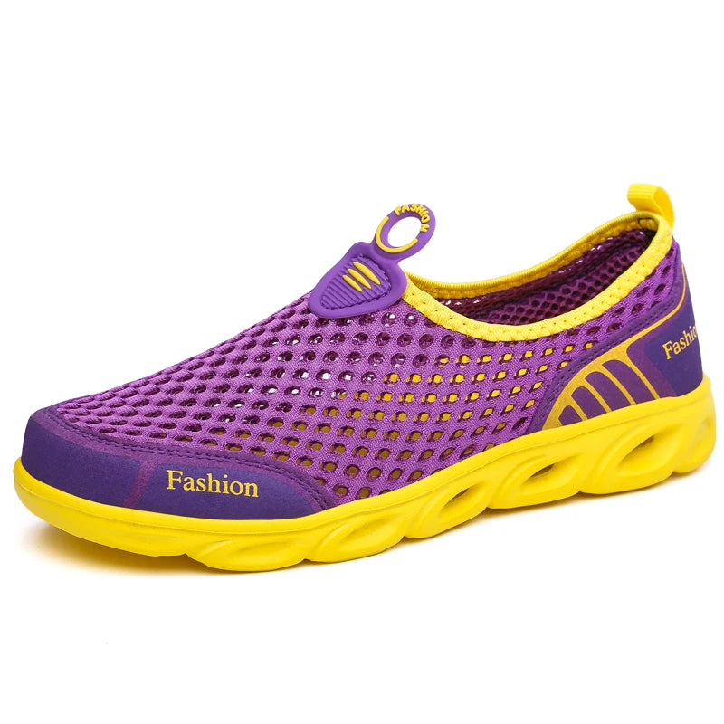 Creek Shoes River Trekking Shoes Water Shoe Beach Outdoor River Boating Surf Running Flats Men's Women's Unisex Low-top Slip on