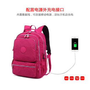 Tigaote Women's One-Shoulder Cross-Body Mini Square Bag, Fashionable and Versatile Nylon, Simple and Water-Repellent
