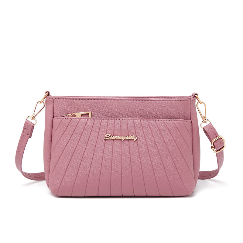 Women's Handbag 2023 New Trendy Versatile Quilted Large-Capacity Stylish Middle-Aged Mom Shoulder Crossbody Bag Trendy Versatile