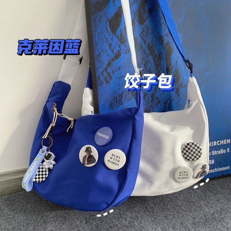 Dumpling Bag 2026 New Fashion Japanese Harajuku Women's Bag Korean Style Trendy Artistic Retro Shoulder Crossbody Bag