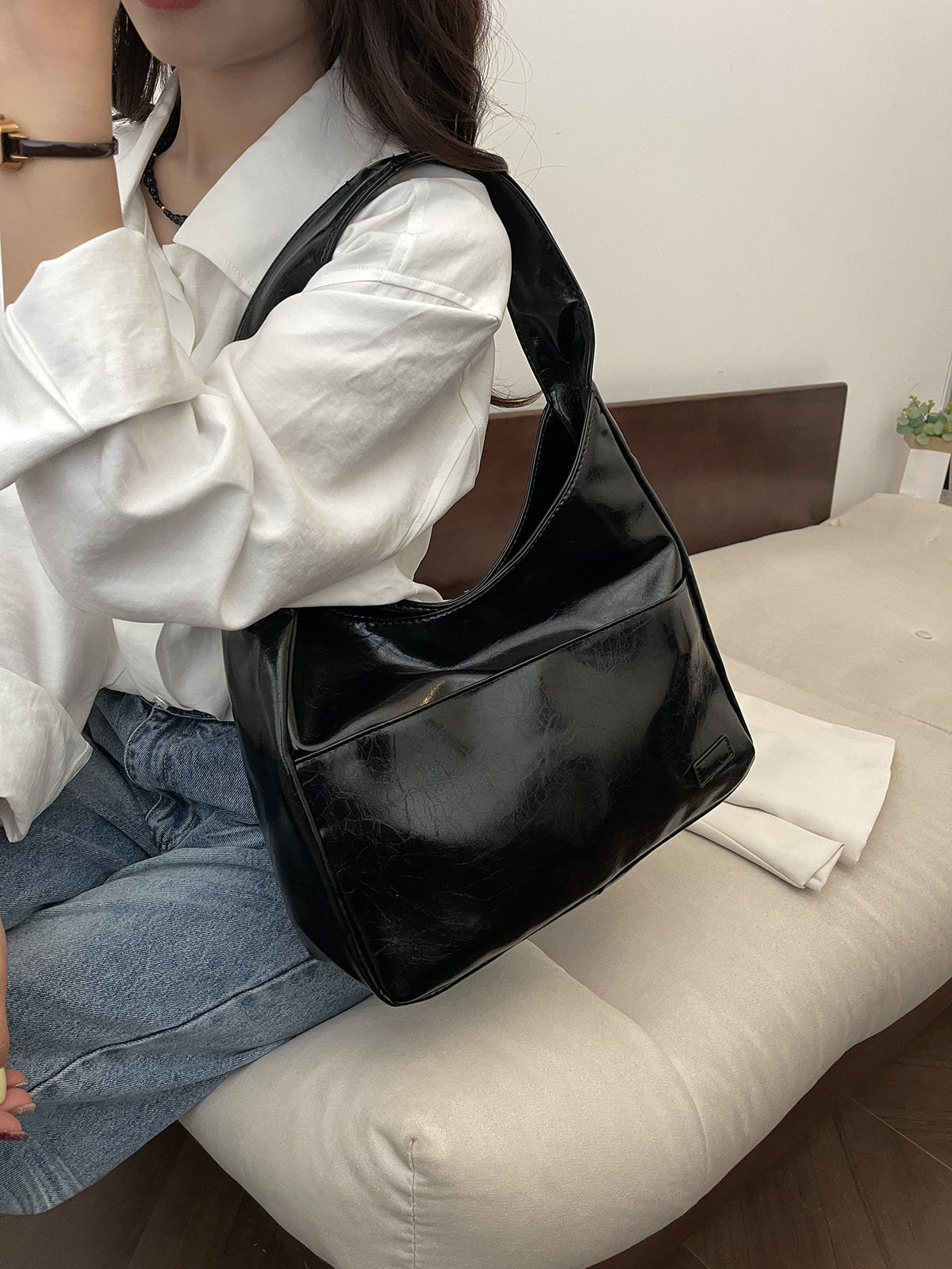 Bag Autumn 2025 New Women's Bag Tote Bag Shiling Large Capacity Shoulder Bag Handbag Crossbody Shoulder Bag