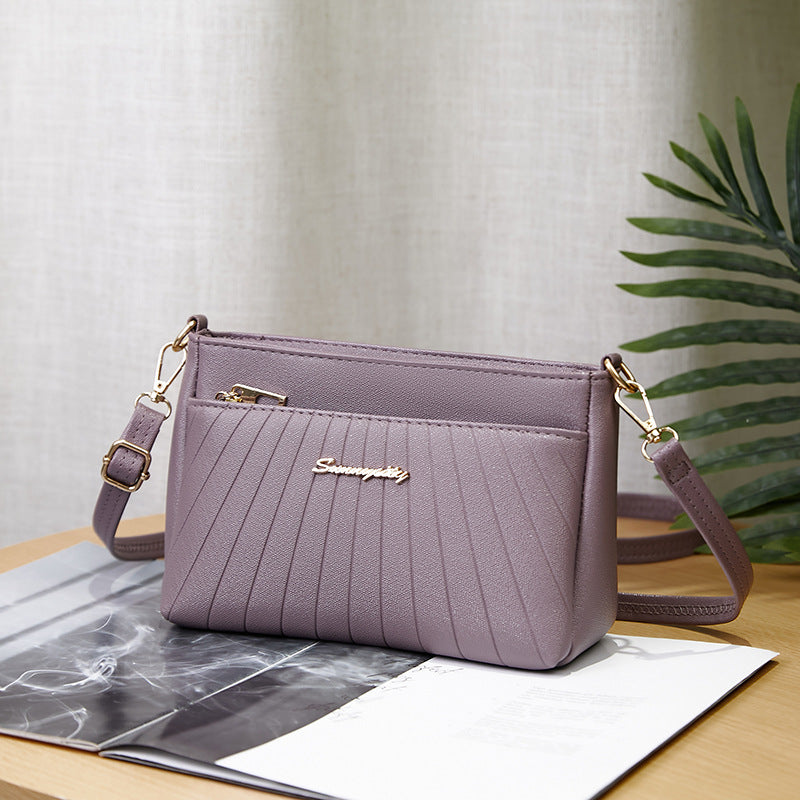 Women's Handbag 2023 New Trendy Versatile Quilted Large-Capacity Stylish Middle-Aged Mom Shoulder Crossbody Bag Trendy Versatile