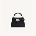 [Cross-border] jwpei ladder bag portable high-end fashion Kelly bag simple shoulder messenger bag leather women's bag
