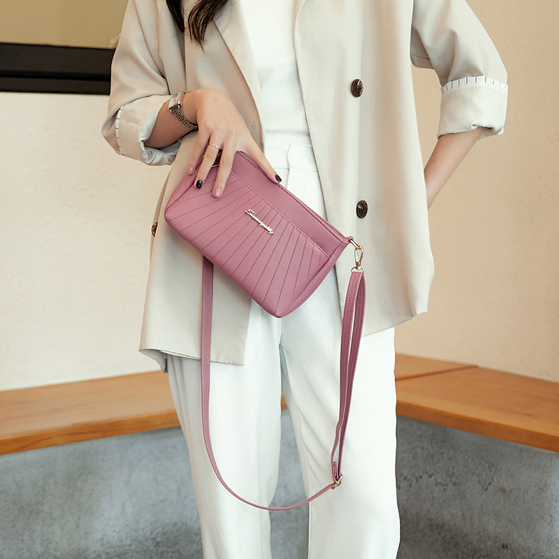 Women's Handbag 2023 New Trendy Versatile Quilted Large-Capacity Stylish Middle-Aged Mom Shoulder Crossbody Bag Trendy Versatile