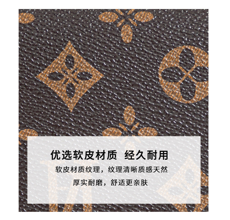 Factory Direct Supply 2025 Women's Clutch Bag Fashionable Letter Print Large Capacity Phone Wrist Bag Single Shoulder Crossbody Bag
