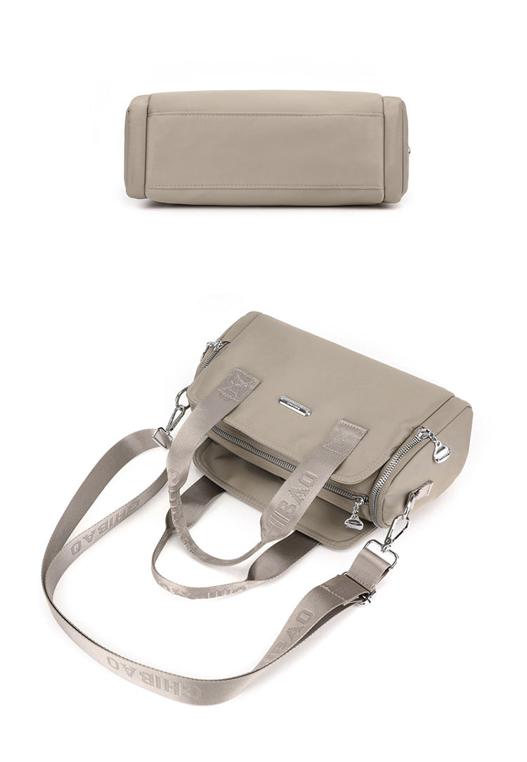 Chibao Women's Bag Fashionable Simple Large Capacity Casual Handbag Trendy All-match Waterproof Nylon Cloth Shoulder Crossbody Bag