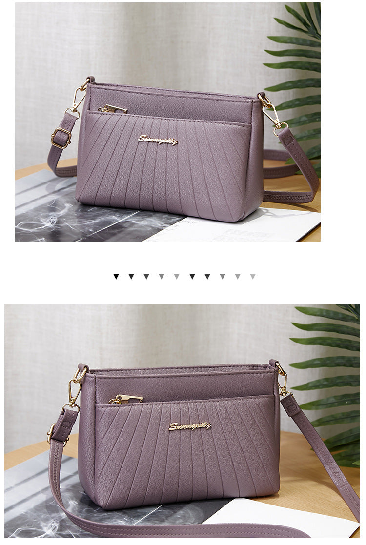Women's Handbag 2023 New Trendy Versatile Quilted Large-Capacity Stylish Middle-Aged Mom Shoulder Crossbody Bag Trendy Versatile
