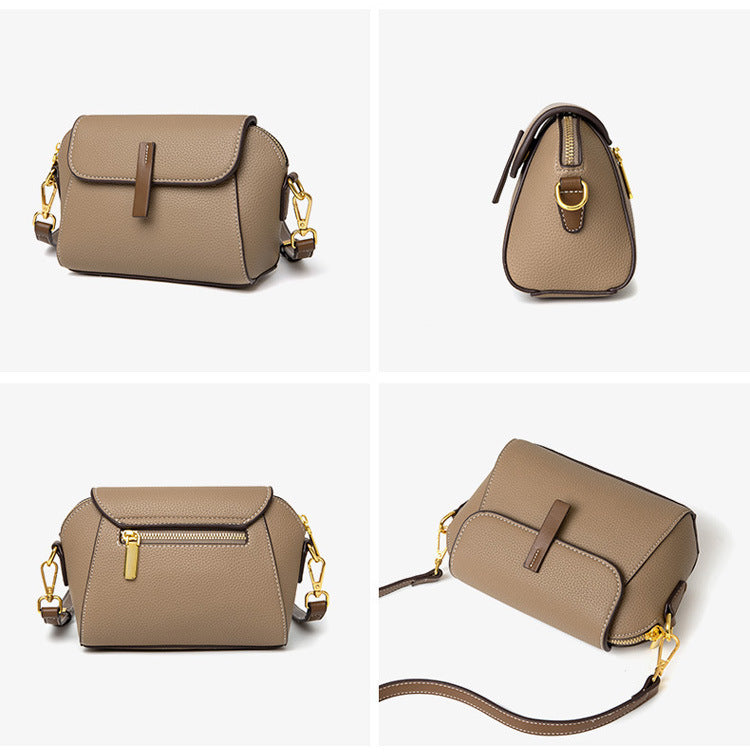 Summer Niche Women's Bag 2026 New High-End Shoulder Bag Fashionable Versatile Women's Crossbody Bag Shell-Shaped Small Square Bag