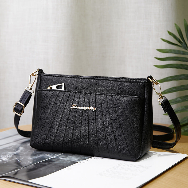 Women's Handbag 2023 New Trendy Versatile Quilted Large-Capacity Stylish Middle-Aged Mom Shoulder Crossbody Bag Trendy Versatile