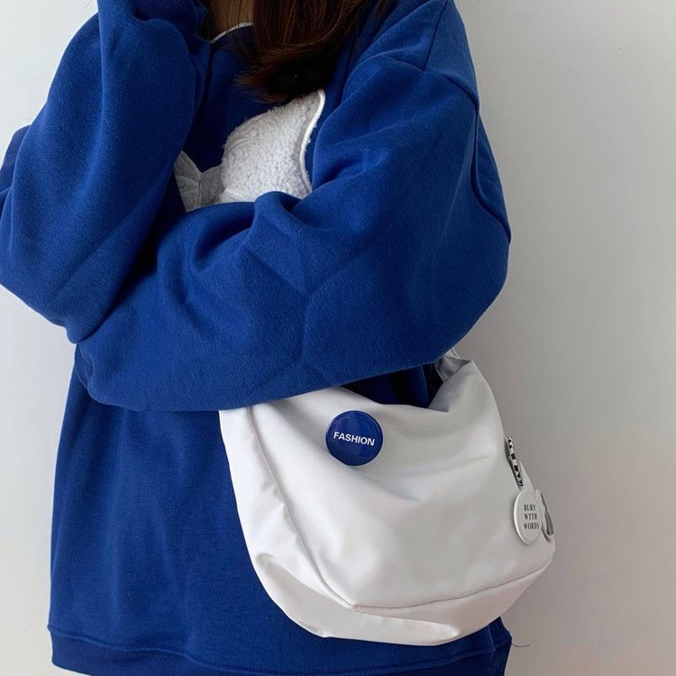 Dumpling Bag 2026 New Fashion Japanese Harajuku Women's Bag Korean Style Trendy Artistic Retro Shoulder Crossbody Bag