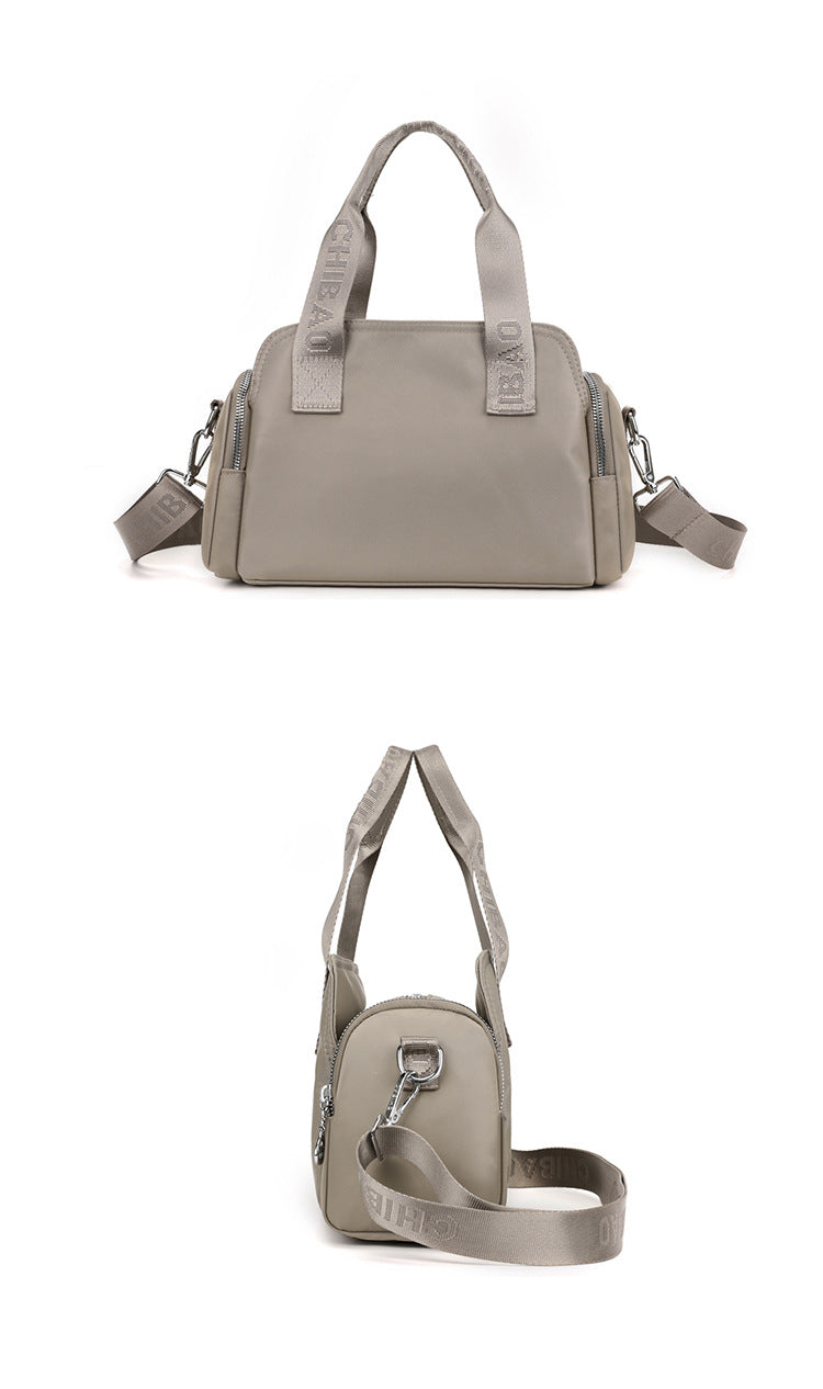 Chibao Women's Bag Fashionable Simple Large Capacity Casual Handbag Trendy All-match Waterproof Nylon Cloth Shoulder Crossbody Bag