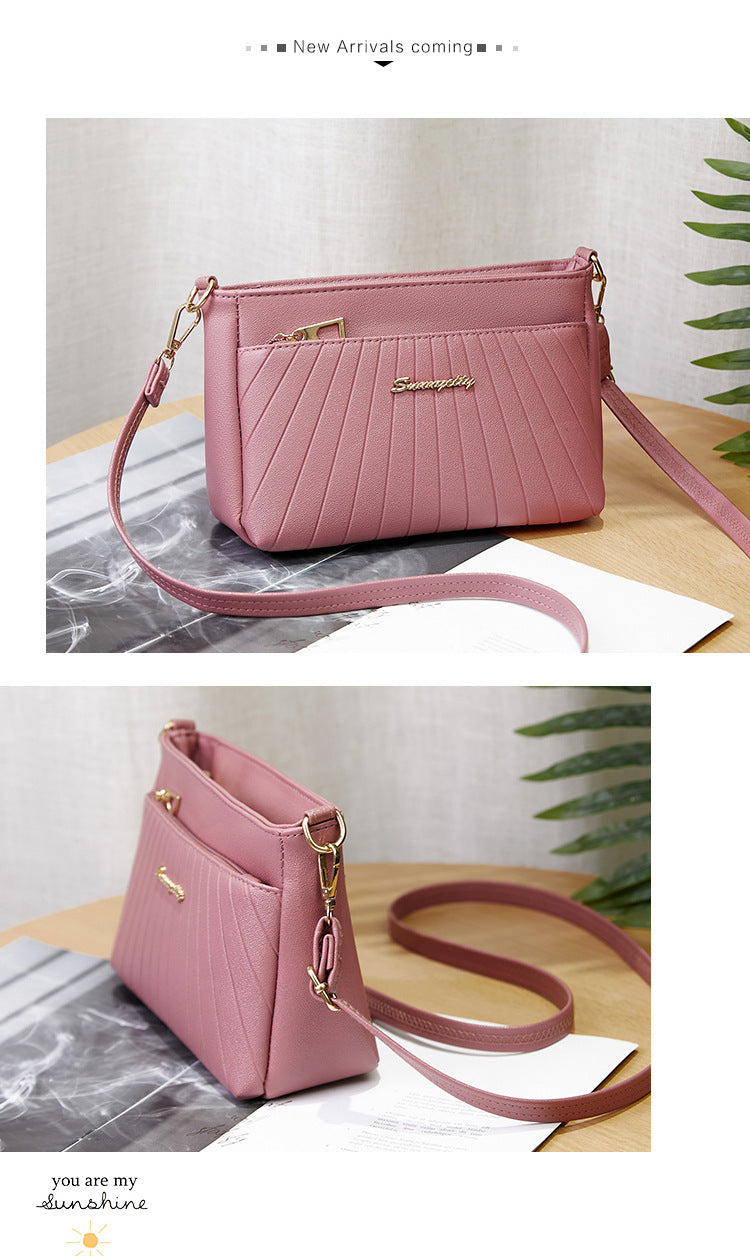 Women's Handbag 2023 New Trendy Versatile Quilted Large-Capacity Stylish Middle-Aged Mom Shoulder Crossbody Bag Trendy Versatile