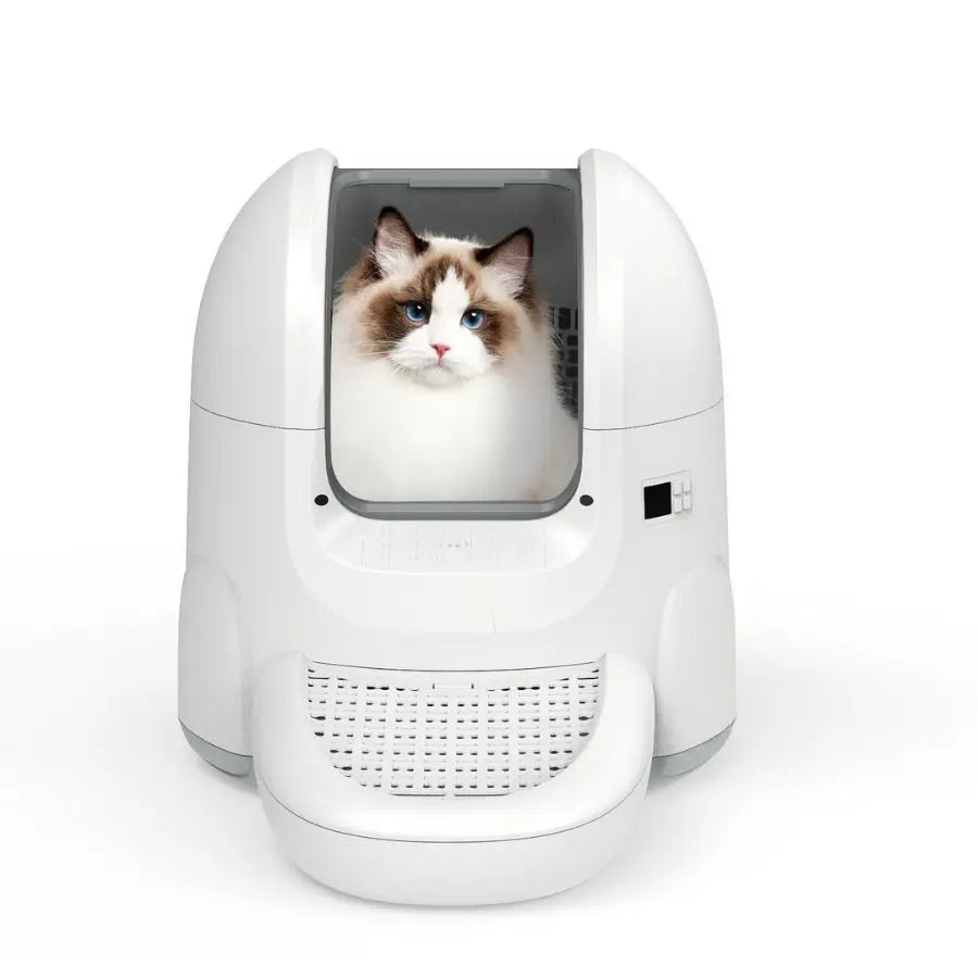 Pet smart cat litter box fully automatic cleaning cat toilet with a large capacity of 12L for deodorization