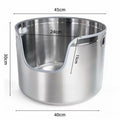 Stainless Steel Cat Litter Box Cat Toilet Litter Pet Cats Sandbox Self-cleaning Cats Supplies Sand Boxes Carrier Pets Sandboxes