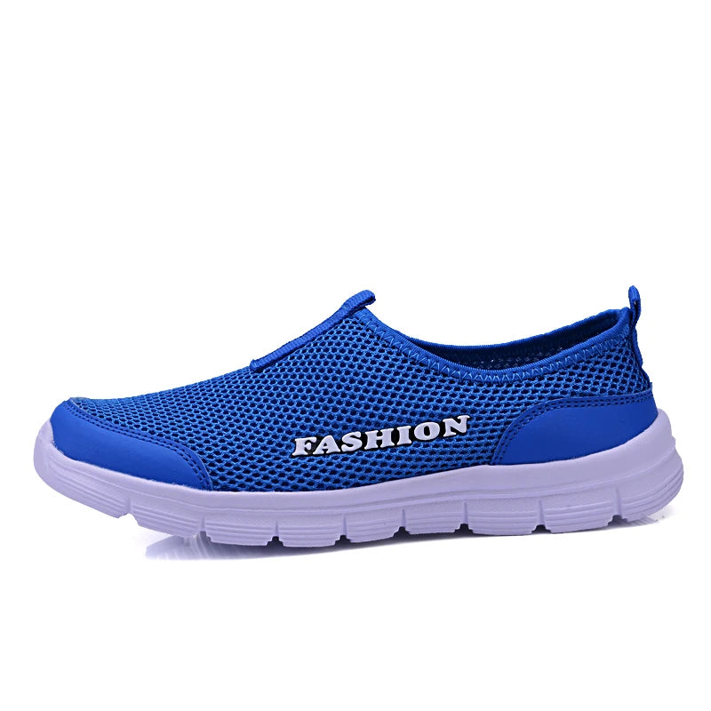 YRZL Lightweight Men Casual Shoes Breathable Slip on Women Men Sneakers Anti-slip Unisex Flats Outdoor Walking Shoes Size 36-47