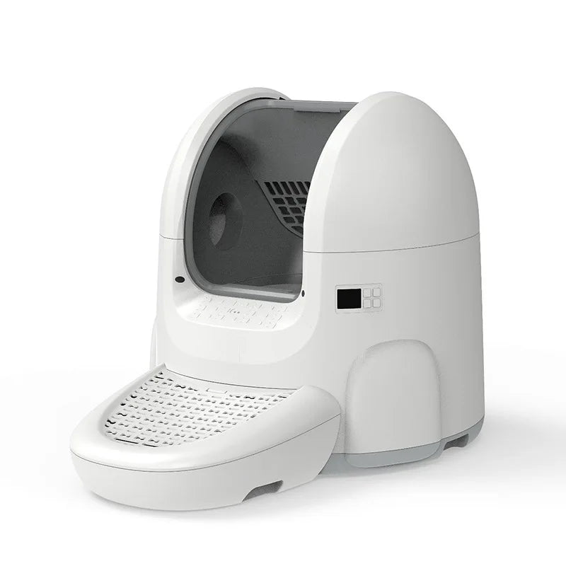 Pet smart cat litter box fully automatic cleaning cat toilet with a large capacity of 12L for deodorization