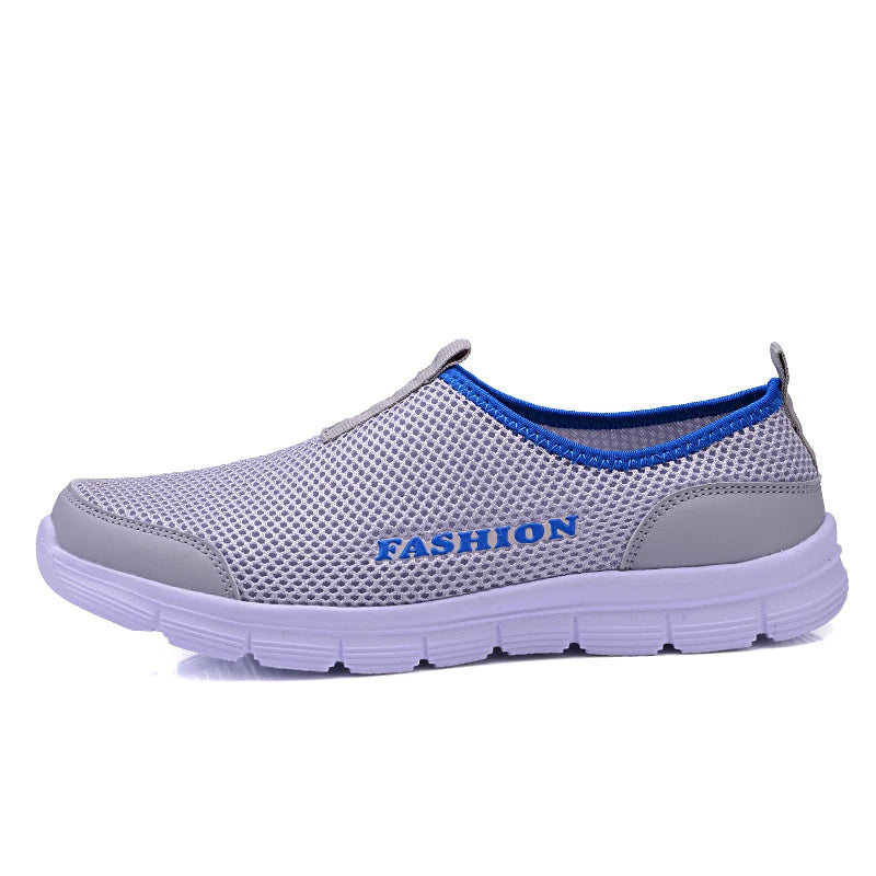 YRZL Lightweight Men Casual Shoes Breathable Slip on Women Men Sneakers Anti-slip Unisex Flats Outdoor Walking Shoes Size 36-47