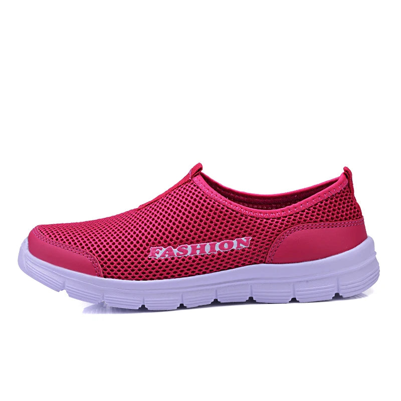 YRZL Lightweight Men Casual Shoes Breathable Slip on Women Men Sneakers Anti-slip Unisex Flats Outdoor Walking Shoes Size 36-47