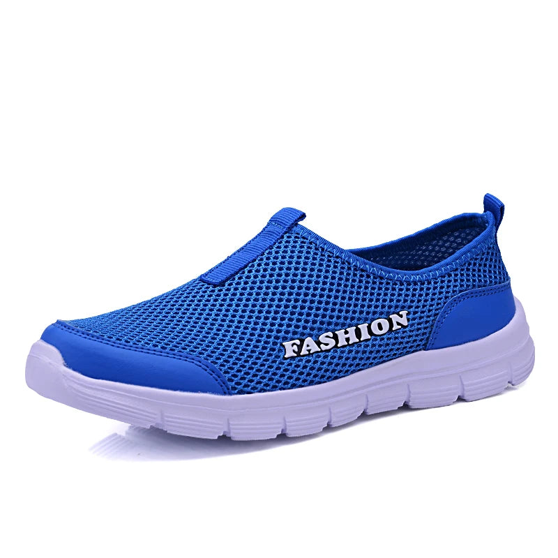 YRZL Lightweight Men Casual Shoes Breathable Slip on Women Men Sneakers Anti-slip Unisex Flats Outdoor Walking Shoes Size 36-47